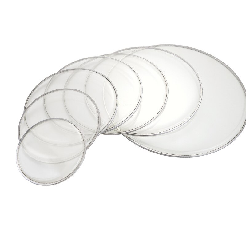 High transparent jazz drum drum skin snare drum skin dumb drum skin 8-20 inch multiple choice manufacturers