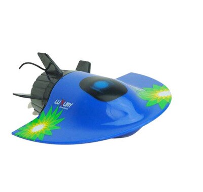 777-216 Mini Remote Control RC Racing Submarine Boat Toys with 40MHz RC Transmitter FSWB: 3314 blue