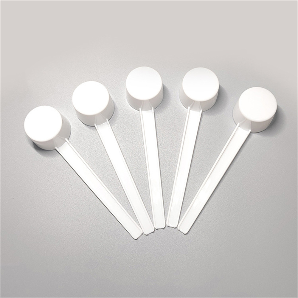Cuillères à mesurer en plastique 5g 10ml, cuillère à mesurer liquide, cuillère à café, protéines, lait en poudre, boule Gadget de cuisine domestique