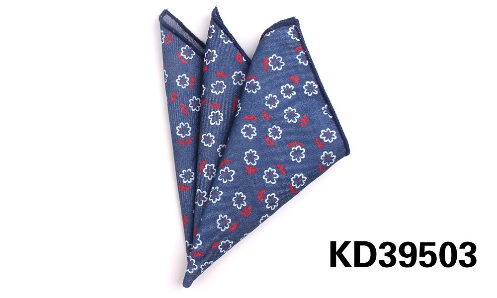 Kostym jeans ficka fyrkantig för män kvinnor denim bröst handduk näsduk herrar näsduk herr kostym näsduk prickar ficka handduk: Kd39503