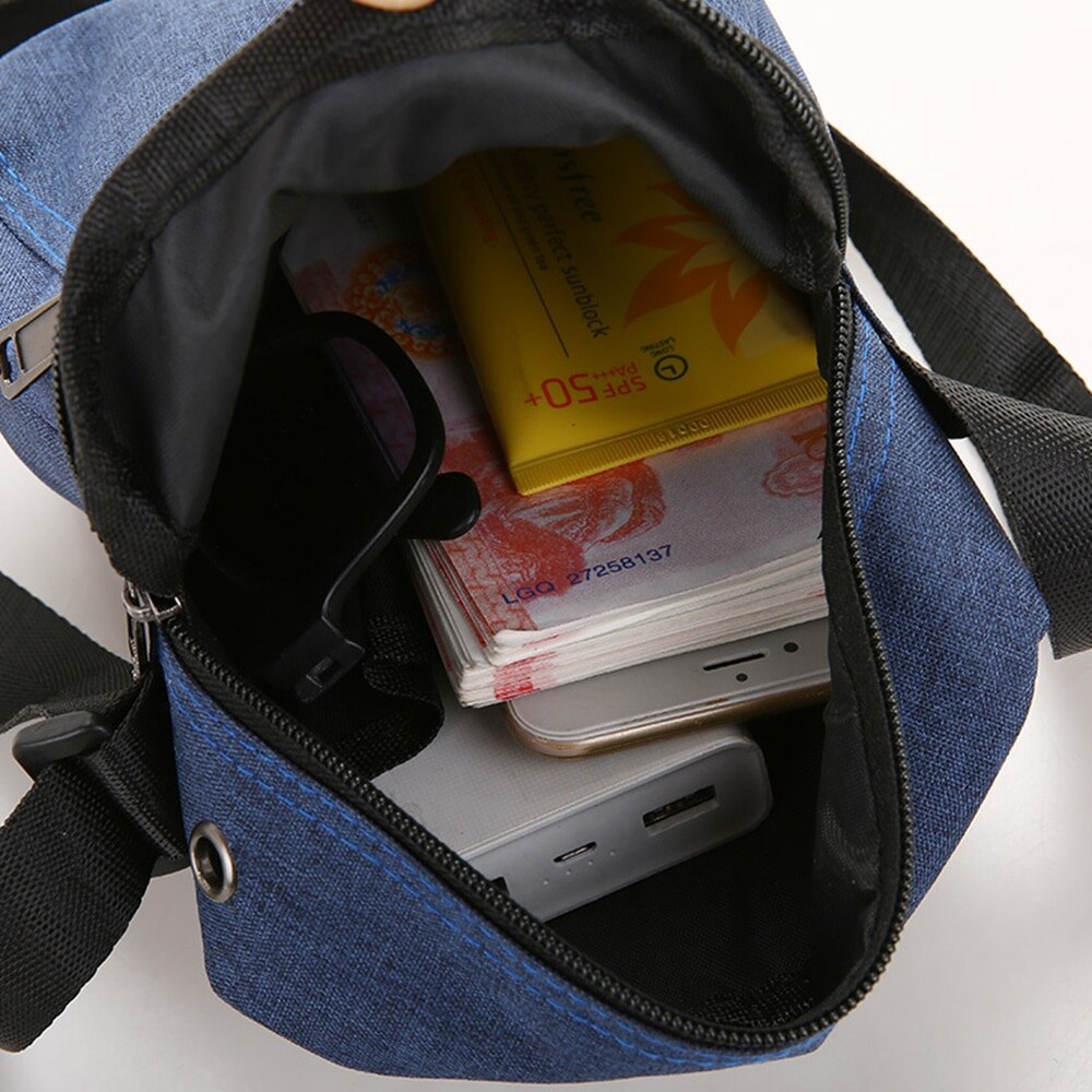 Heren Messenger Bag Crossbody Schoudertassen Reistas Man Portemonnee Kleine Sling Pack Voor Werk Zakelijke Mannen Tas