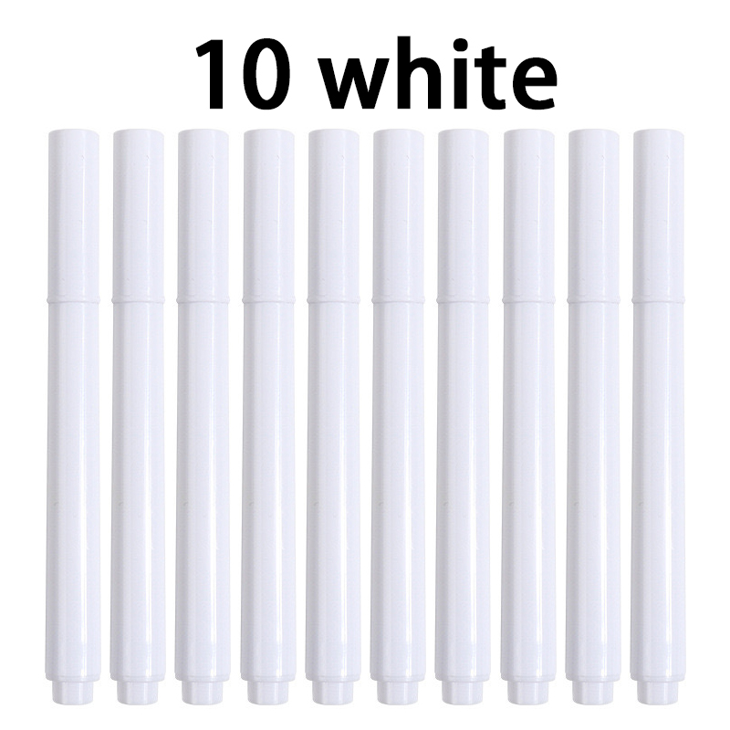 3-25 stks/set Wit/Kleuren Vloeibaar Krijt Uitwisbare Pen Marker Voor Glazen Ramen Elektronische Schoolbord Krijtbord Whiteboard marker: Bordeaux
