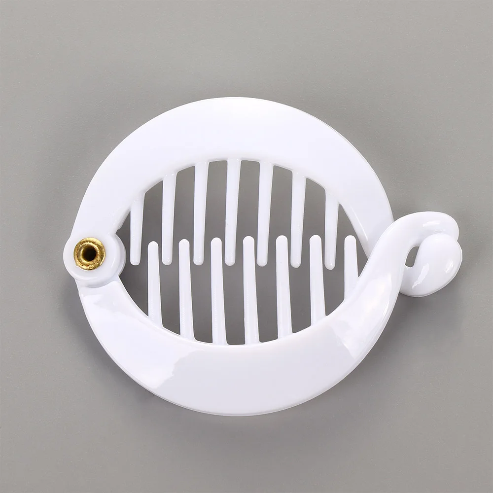 1Pcs Vintage Banaan Haar Clip Vrouwen Lui Haar Kam Clips Vis Vorm Haar Klauw Clips Haar Haarspeldjes Haarspelden Haar accessoires: B1