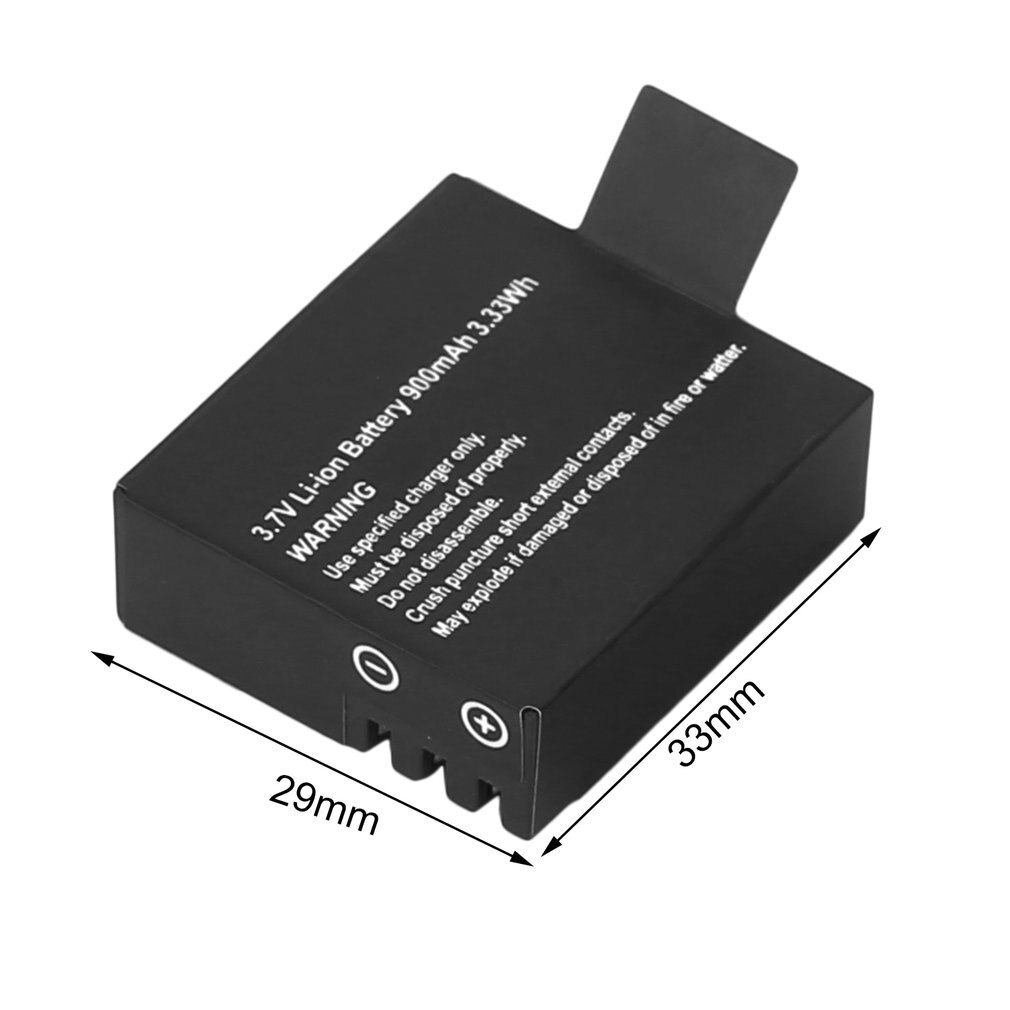 3.7V 900Mah Li-Ion Batterij Met Usb Charger Cable Opladen Voor SJ4000/SJ5000/SJ6000/SJ5000 +/SJ4000 +/SJ5000X.M10/M10 +