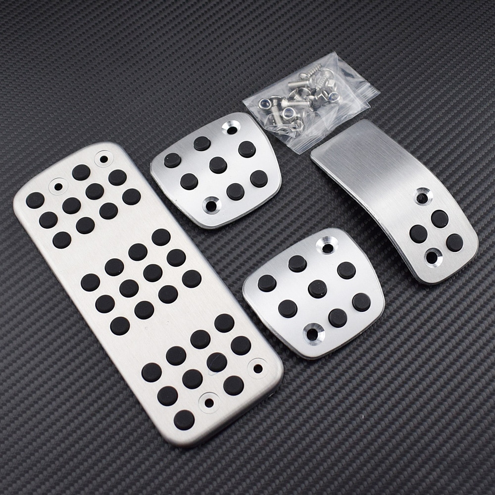 For Peugeot 206 CC 206CC AT MT Auto Manual 2005 2006 2007 Accessories Brake Pedal Pedales Sticker Cover Styling
