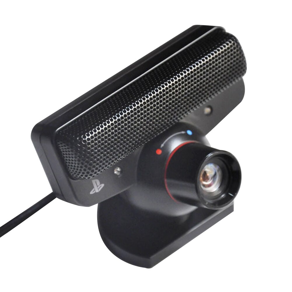 Draagbare Eye Camera Met Microfoon Accessoires Gaming Spraakopdrachten Duurzaam Motion Sensor High Definition Bewegen Zoom Lens Zwart