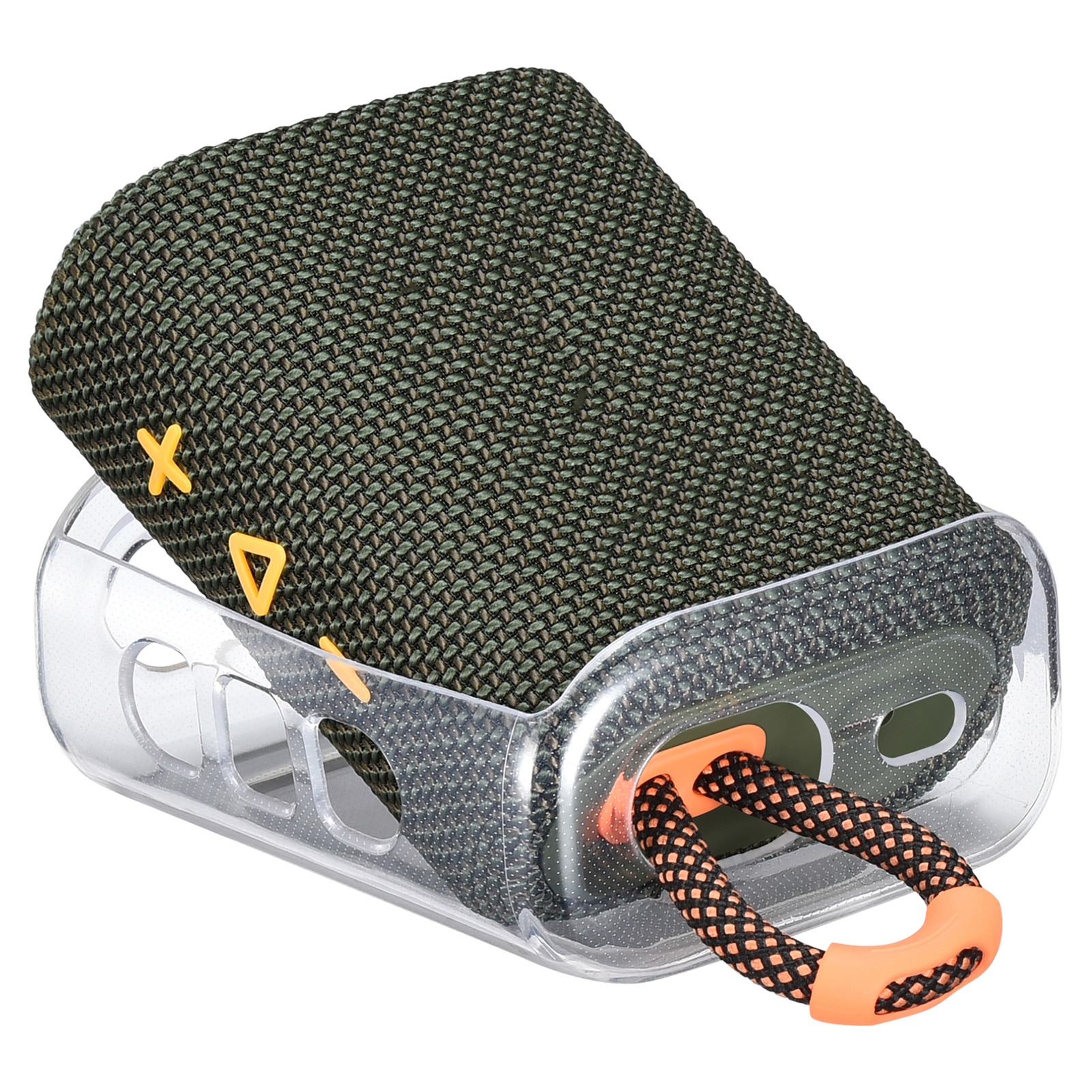 Custodia protettiva trasparente in TPU per JBL Go 3 GO3 custodia protettiva per la pelle dell&#39;altoparlante Bluetooth custodia protettiva anticaduta