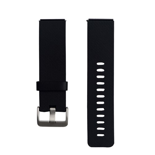 Silicone Rrubber Strap Watchband for Fitbit Blaze Band Replacment Wristband Belt for Correa Fitbit Blaze Bracelet Small Large: black / Large
