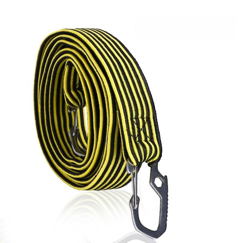 Bikes Rope Tie Auto Luggage Roof Rack Strap Fixed Band Hook Bike Accessories Motorcycle Elastics Rubber Luggage Rope Cord Hooks: Red