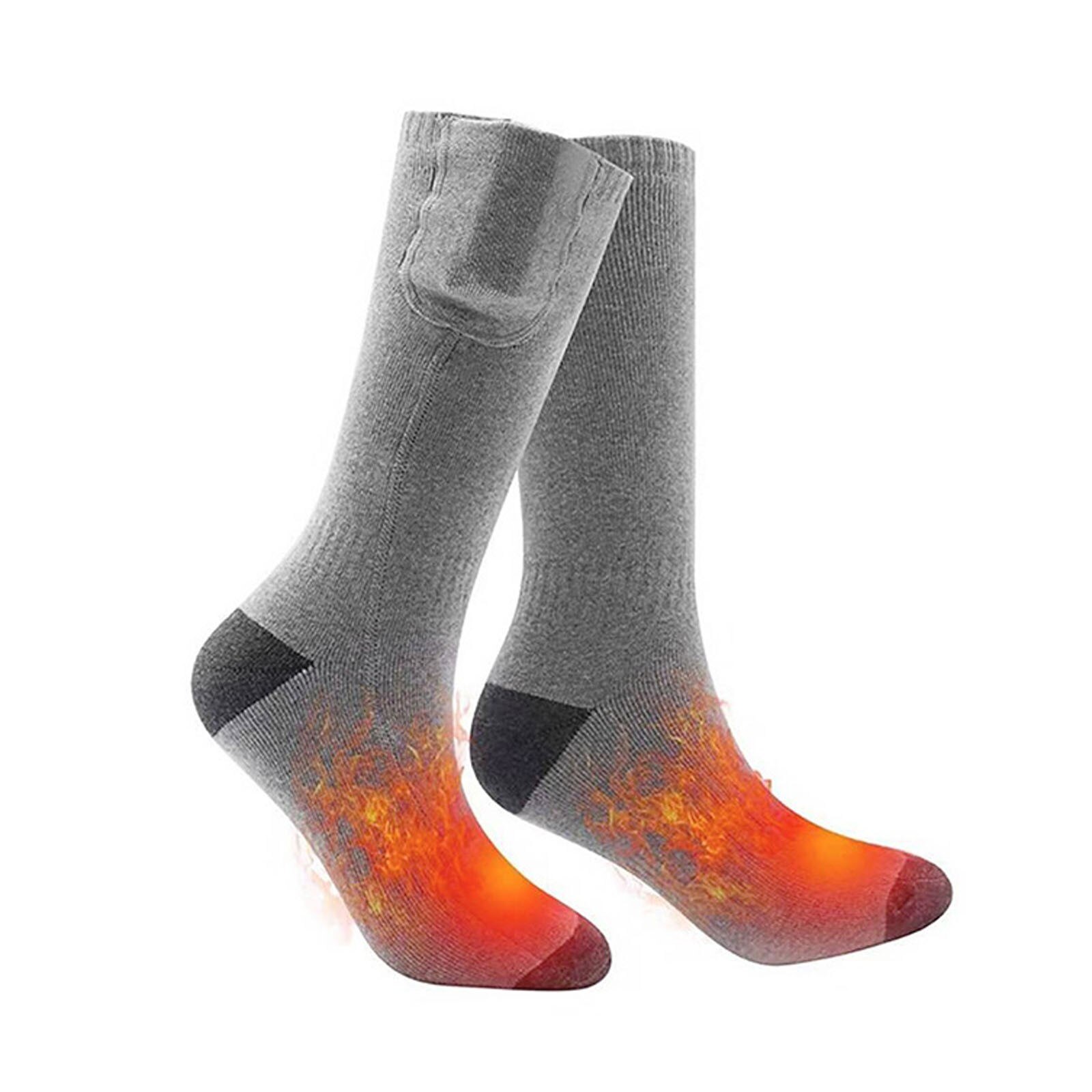 1 pair Winter Thermal Heated Socks Aluminized Fibers Thicken Super Soft Unique Ultimate Comfort Socks Keep Foot Warm