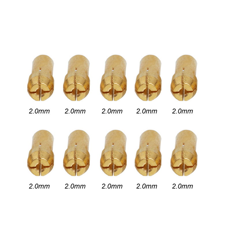 0,5mm-3,2mm Mikro Mini Bohrfutter Adapter für Dremel Dreh Werkzeug Zubehör Mikro Collet Maschine Polieren Graveur elektrische: 2.0mm Collet Futter