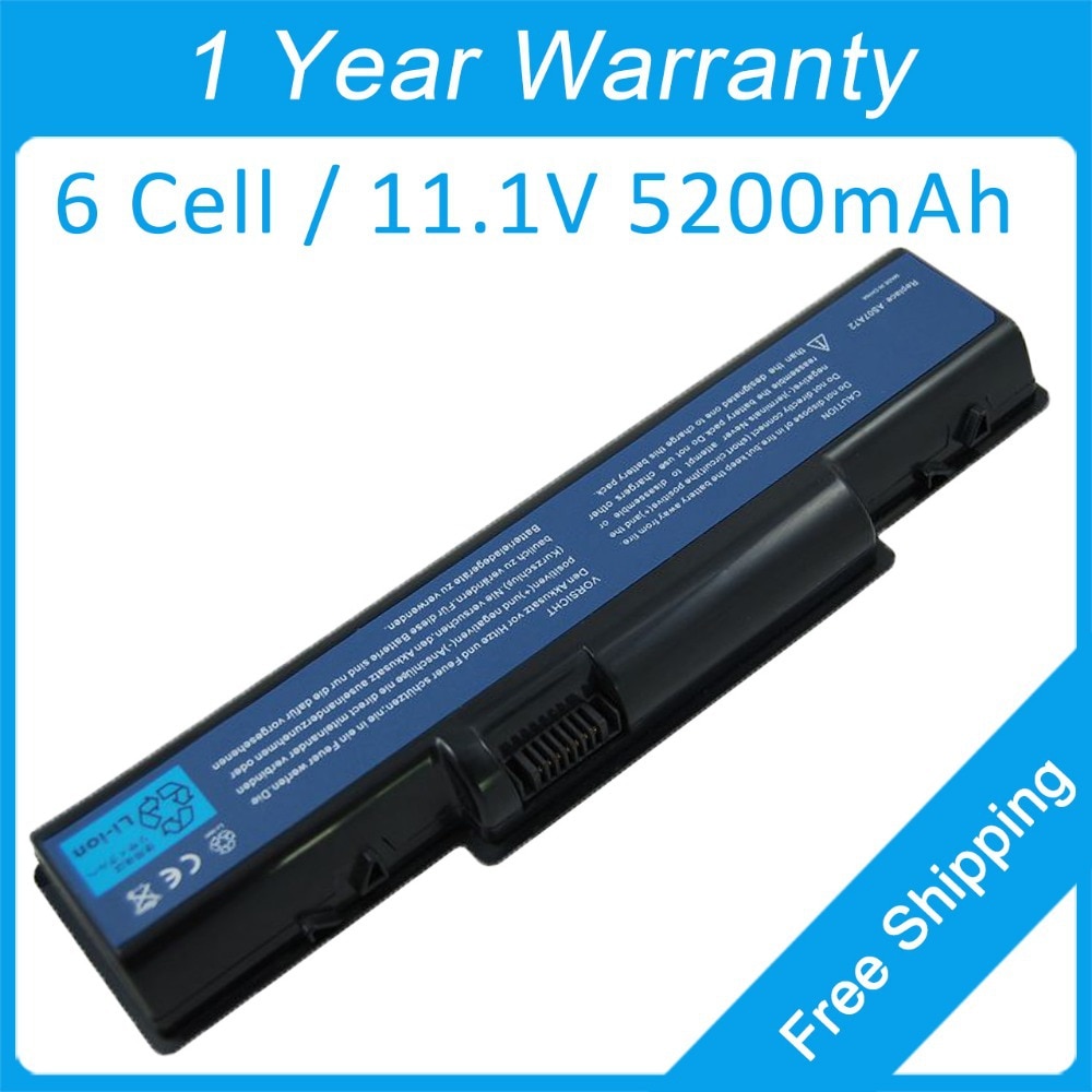 6 cell laptop batterij AS07A71 AS07A72 voor acer Aspire 5335 5542 5541 5235 5332 5241 5738 2930G 4715Z 4720G