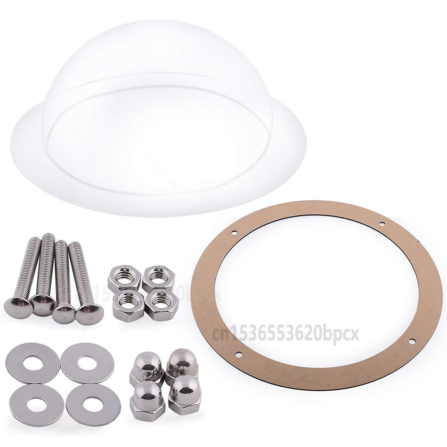 Semi-circular Pet Peeping Fence Transparent Acrylic Viewing Window Special Fence for Cats Dogs Prevent Pets From Escaping Cover