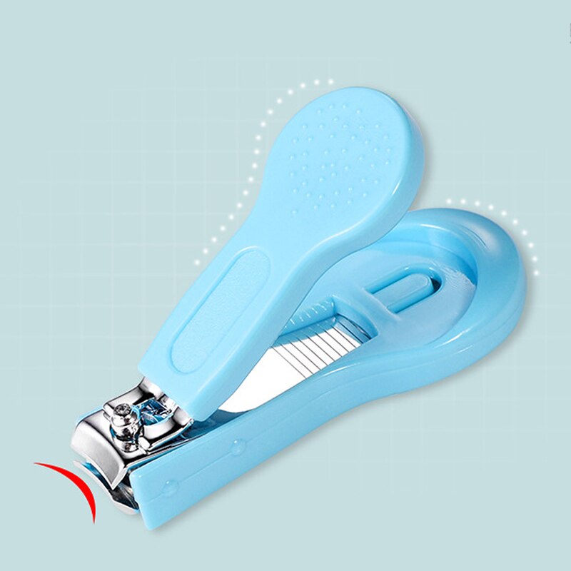 4 pçs/set kit de cuidados com as unhas do bebê prático conjunto aparador de unhas tesoura de segurança clipper arquivo pinças manicure infantil cuidados com as unhas terno