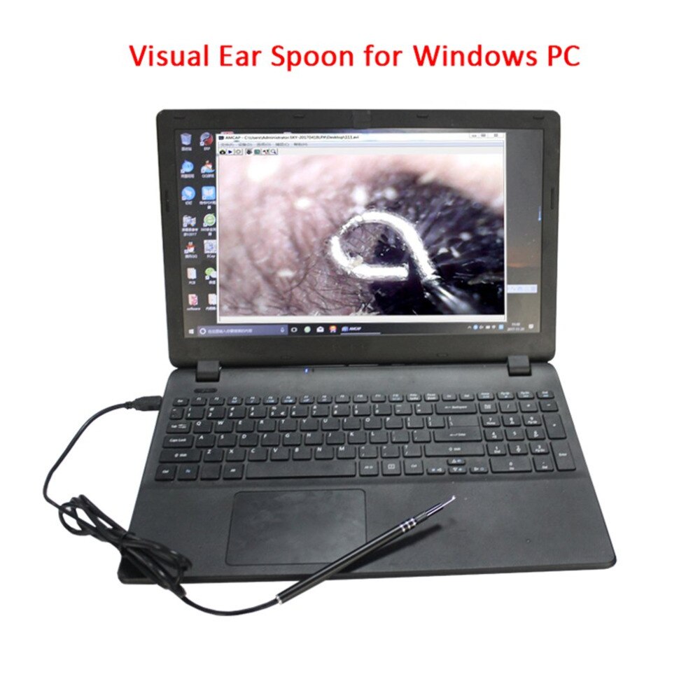 USB Ear Cleaning massage relaxtiong HD Visual Ear Spoon Multifunctional Earpick With Mini Camera Pen In-ear Cleaning Endoscope