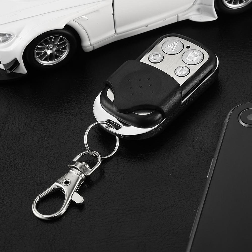 1PC Metal Four-button Electric Garage Door Key Universal Access Control Security Alarm Pair Copy Wireless Remote Control Key