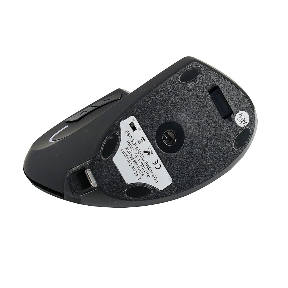 Vertical Wireless 2.4GHz Mouse Right/Left Hand Grip Ergonomic Mouse