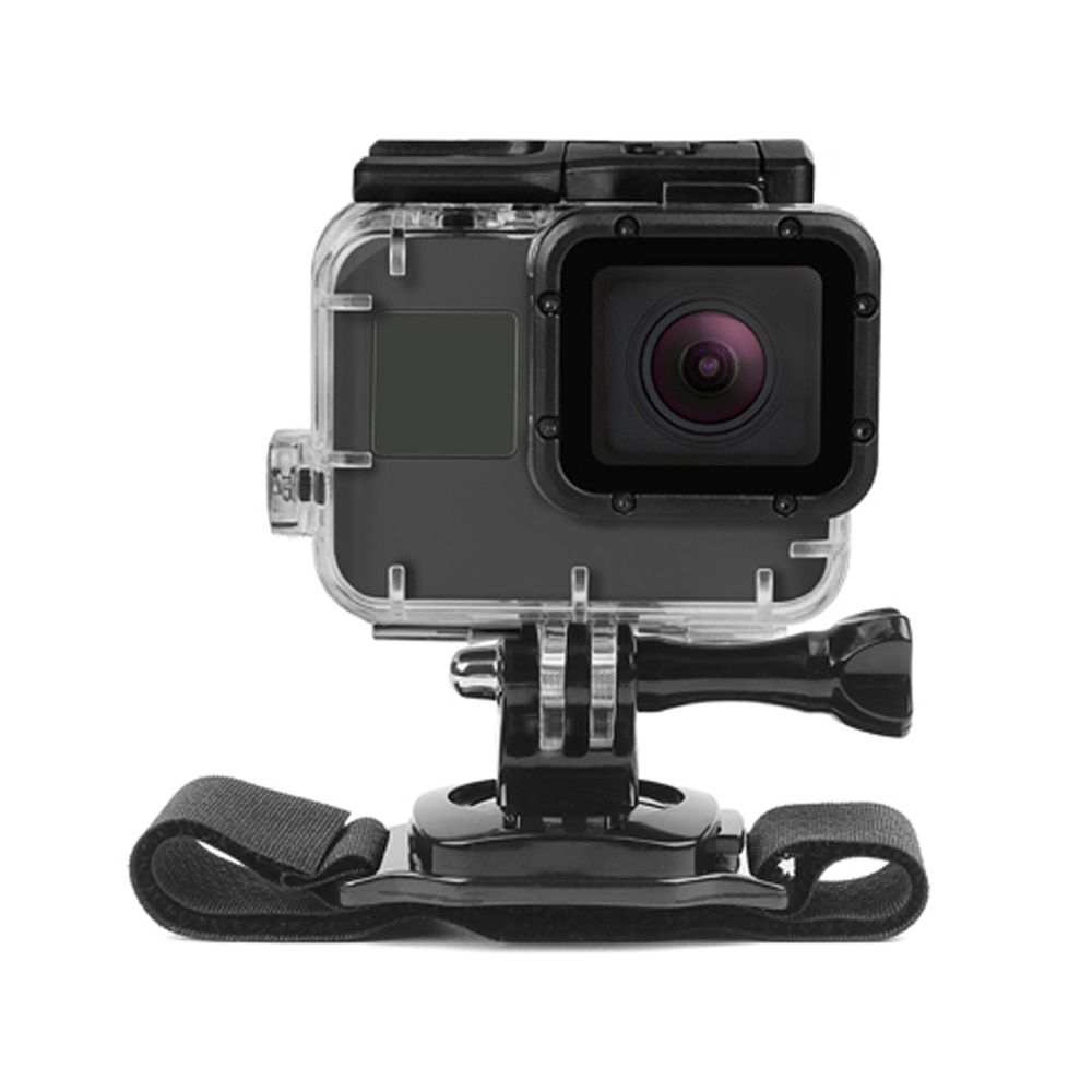 Atirar 360 graus de rotação mão alça de pulso montagem para gopro hero 9 8 7 5 preto xiaomi yi 4k sjcam m20 eken h9 go pro 9 acessório