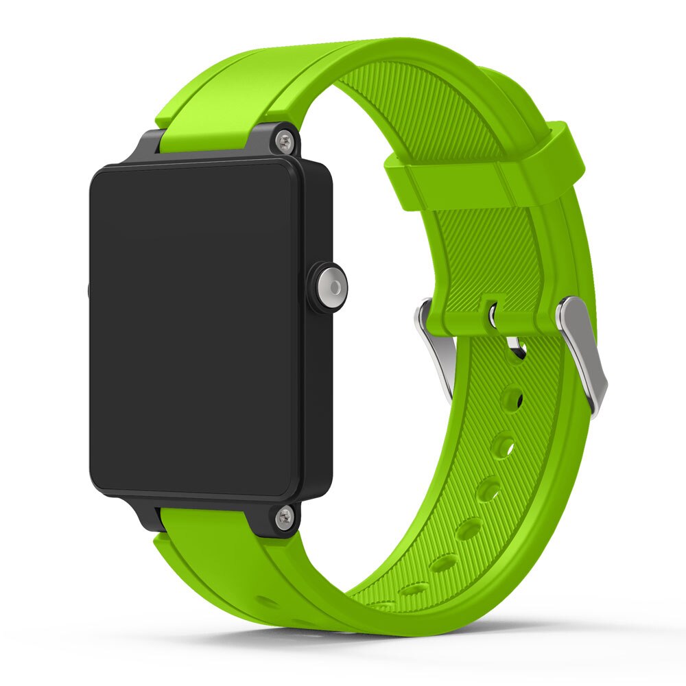 Nova substituição pulseira de silicone pulseira de relógio pulseira para garmin vivoactive acetato esportes pulseiras relógio correa reloj: Grass green