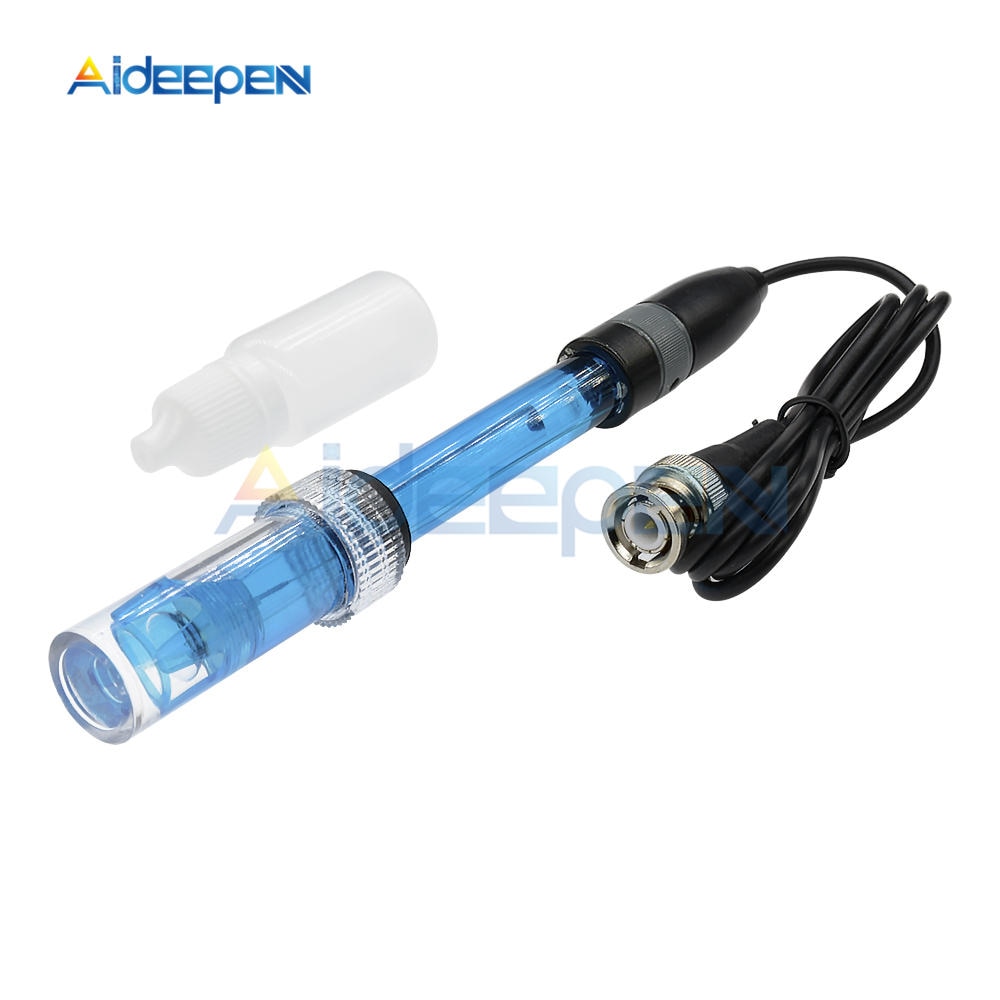 PH Electrode Probe BNC Connector for Aquarium PH Controller Meter Sensor Gib Digital PH Sensor Electrode
