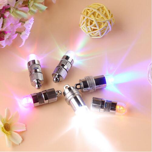 100 pièces/lot Submersible LED Mini lumière pour Aquarium batterie LED lampe lumière bleue led lumière dans ballon fête lumière