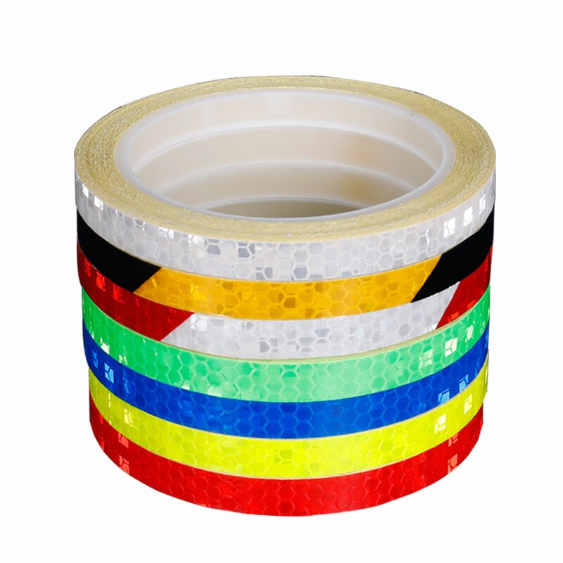 1 Juego De Pegatinas Reflectantes Para Casco De Bicicleta , Vinilo Para