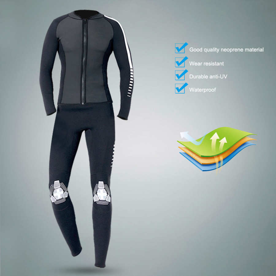 5Mm Vrouw Duikpak Snorkelen Wetsuit Vrouwelijke Split Wetsuit Warm Houden Badmode Accessoire Voor Duiken Surfen Snorkelen