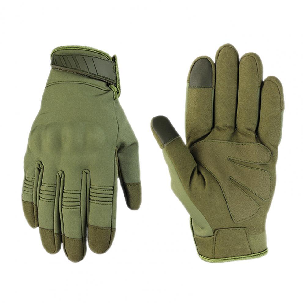 Geen Benauwdheid Vakmanschap Outdoor Camouflage Handschoenen Voor Klimmen: Green / Xl