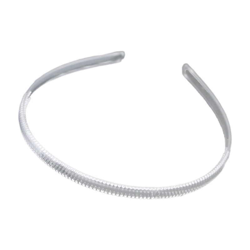 Diadema ancha y fina transparente para mujer, aro de pelo dentado para novia, 8mm/12mm/20mm/25mm, diadema de plástico transparente para , uso diario: Azul cielo