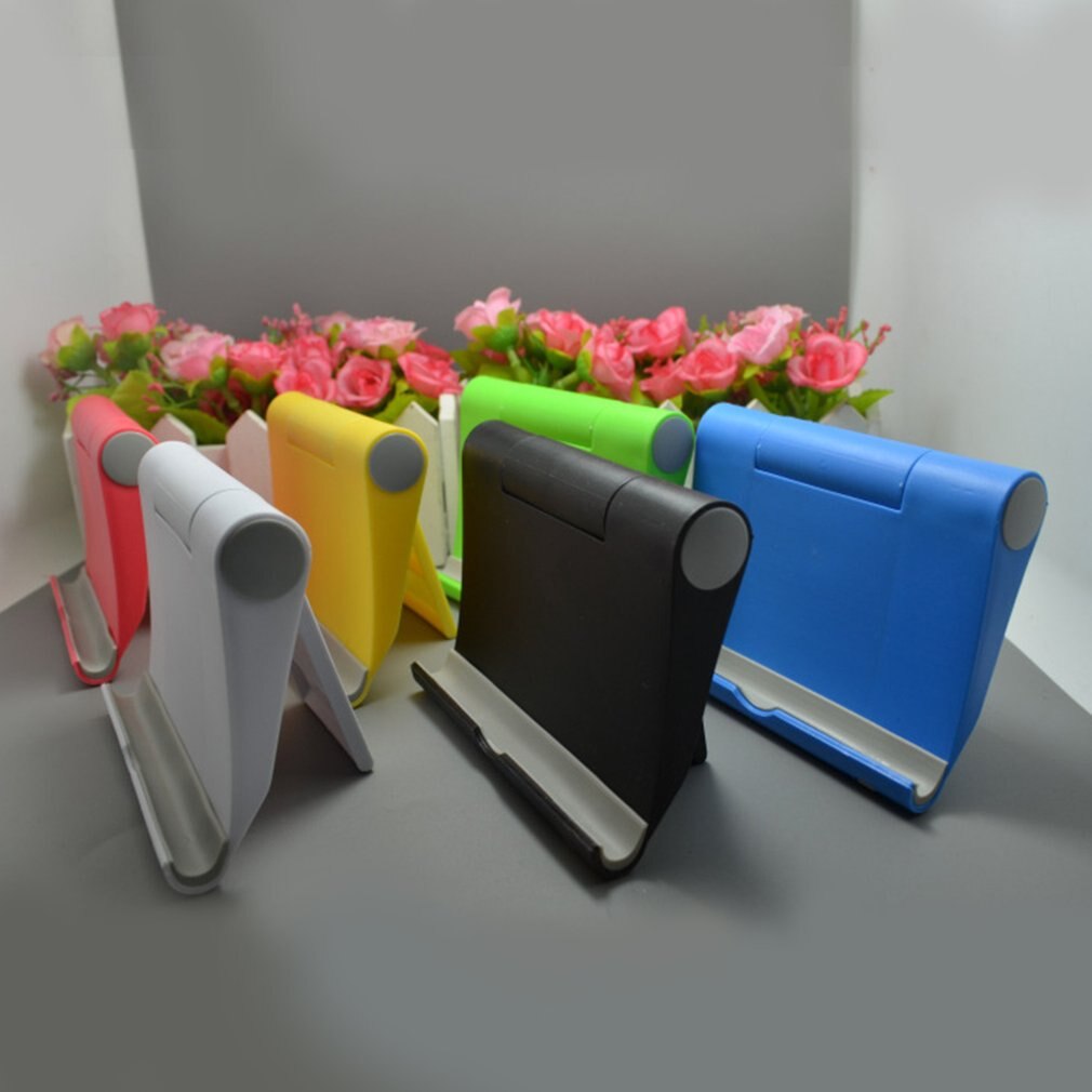 Universal Folding Table Cell Phone Holder Desktop Stand for iPhone 8 7 6 Plus Tablet Support Phone Stand for All Mobile Phones