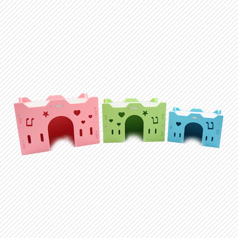 Hamster planque bricolage petit Animal maison hérisson cochon d'inde Totoro nid Animal grotte drôle Hamster accessoire