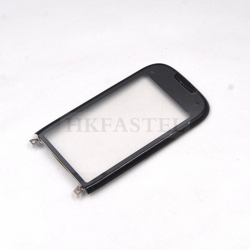 HKFASTEL-Panel frontal exterior de cristal para Nokia C7 C7-00, repuesto sin pantalla LCD, táctil, con Marco, Digitalizador de pantalla táctil