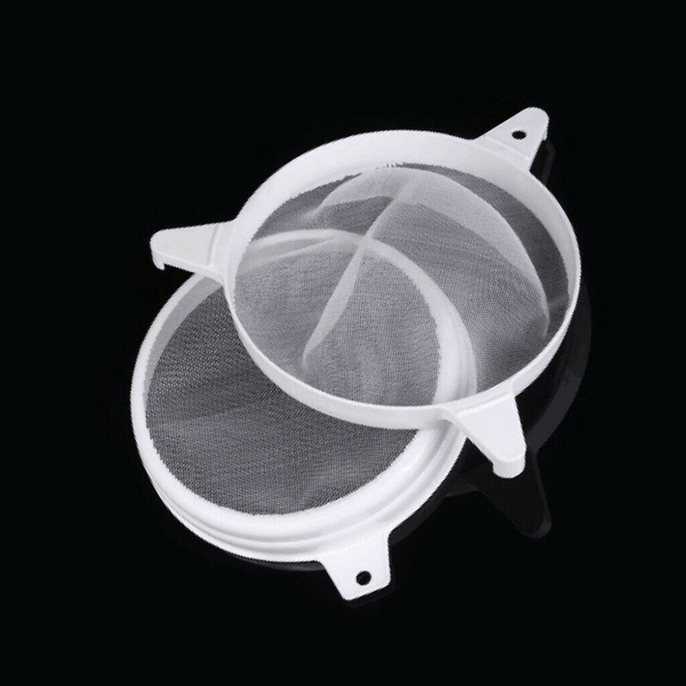 Edelstahl Honigsieb Doppelsieb - 22,9cm Durchmesser Für Imker & Honigschleudern