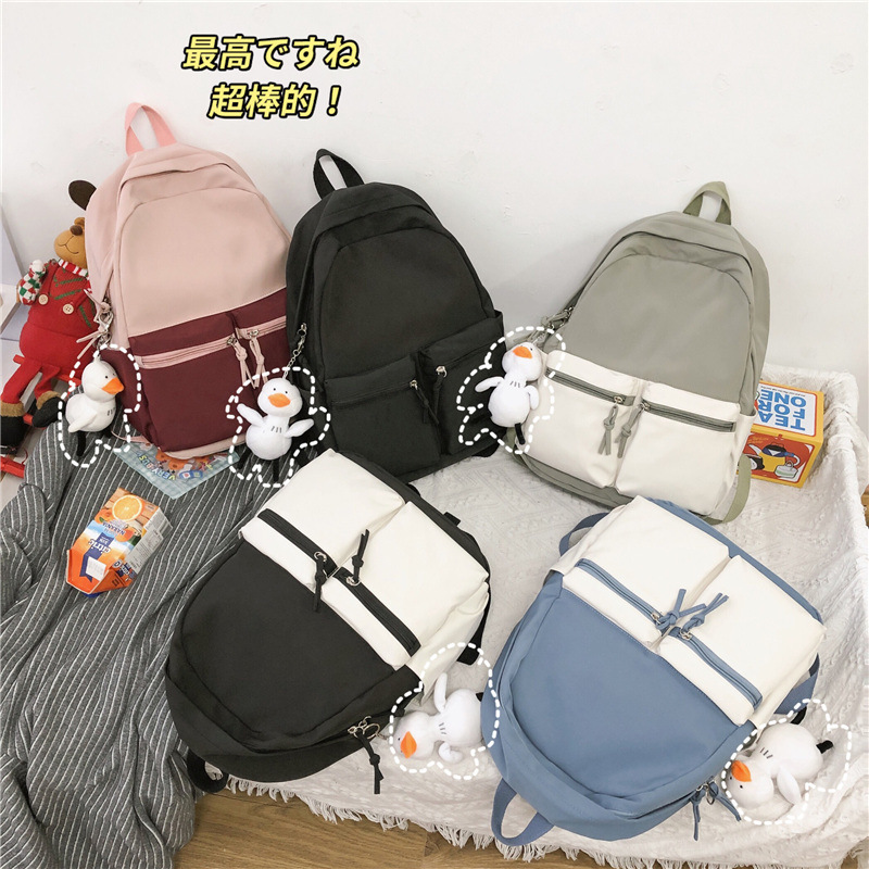 High School Rugzak Vrouwen Midden Schooltas Voor Tiener Meisjes Student Boekentas Casual Preppy Stijl 2022