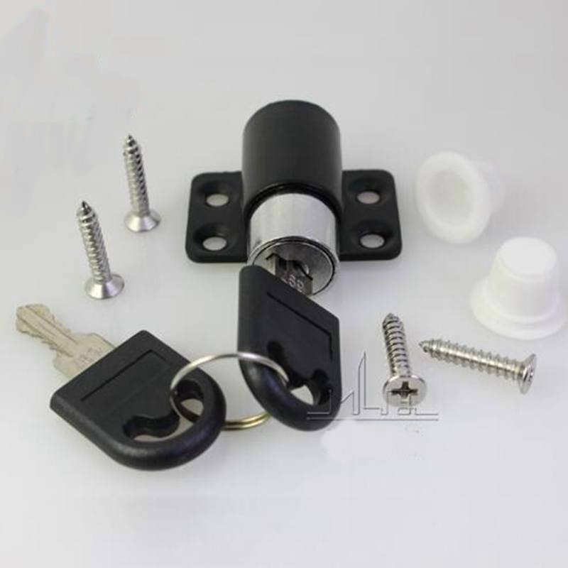 Perno de seguridad para ventana infantil, cierre de aleación de Zinc para puerta corredera, KYY8186-KYY8188 de bloqueo para Patio