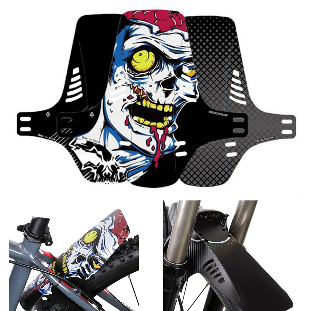 Mtb bike fender cykel fram bak stänkskydd väg cykling mountainbike fram mountainbike med 6 fixerande rem cykeltillbehör