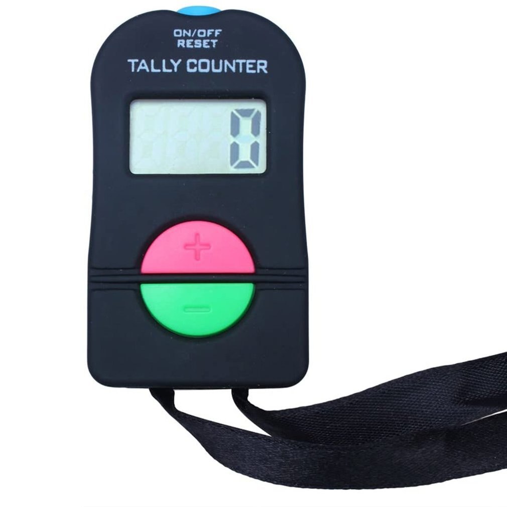 Electronic Recitation Counter Voice Counter Up-Down Counter Digital Counter Electronic Manual Clicker