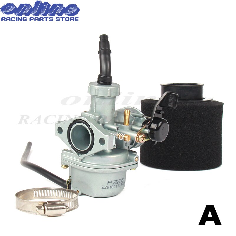 Motor- PZ22 22mm Vergaser &Ampere; 38mm Luftfilter Für Keihi 110cc 125cc KAYO Apollo Xmotos xmotos Kandi schmutz/Grube Fahrräder affe ATV