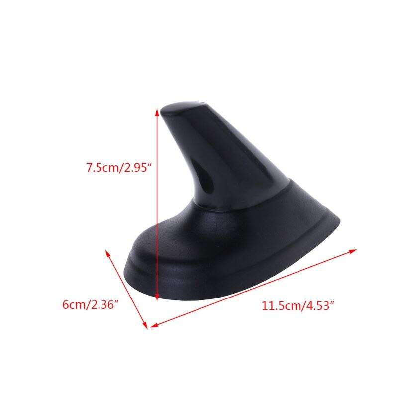 Antena aérea Universal para coche SAAB 9-5 9-3 Sport Aero Wagon, forma de aleta de tiburón, color negro, 1 Uds.