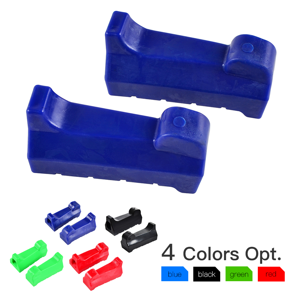 Een Paar Voor Footrest Voetsteunen Rubbers Voor Yamaha YBR125 YBR 125 alle jaar #2288696