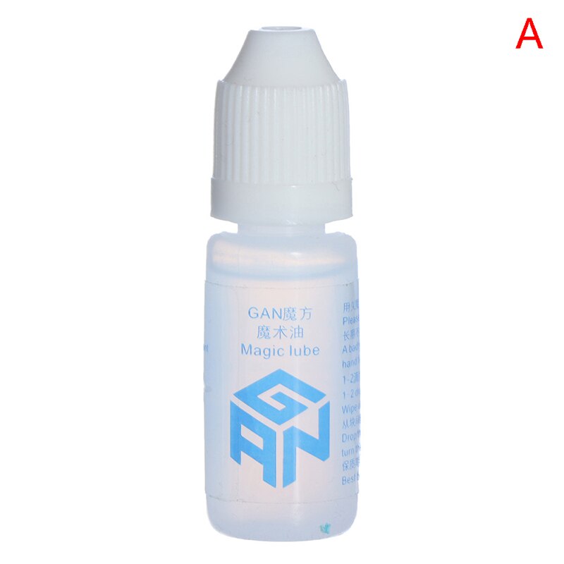 Gan Magic Cube Lube For Gan Dayan Speed Cube Lube 10ml Cube Oil Silicone Lubricants GAN Standard Lube: A