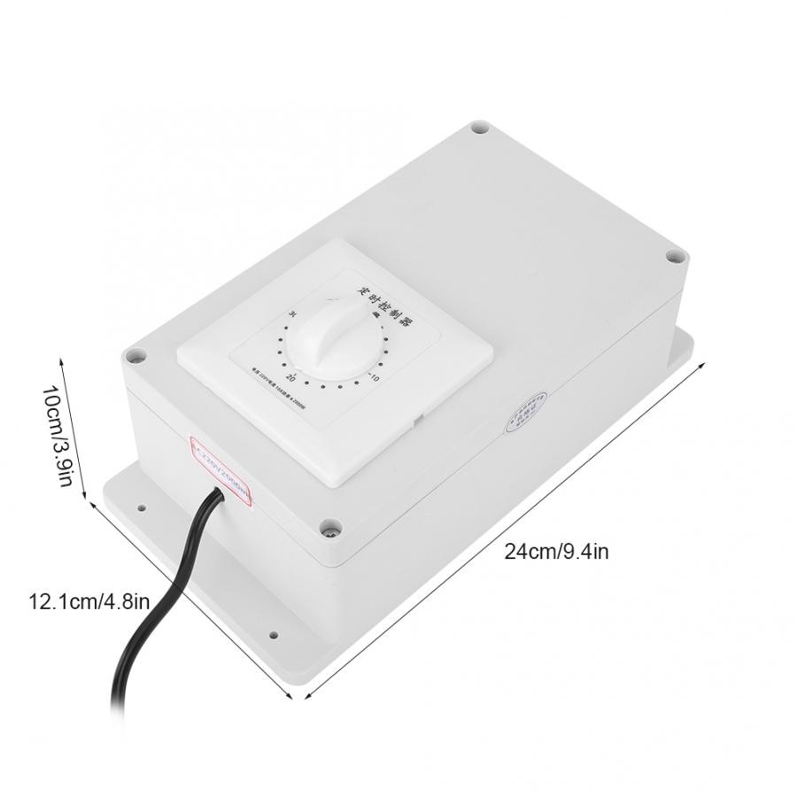 2000mg Ozone Generator Machine Water Pond Purifier Fruit Vegetable Sterilizer EU Plug 250V Plate Ozonizer Air Water Air Purifier