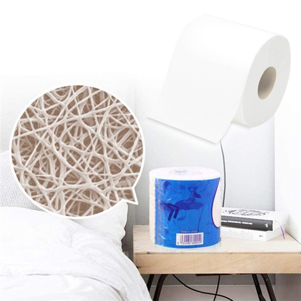 Rotolo di carta igienica di carta di pasta di legno di carta igienica tovagliolo di carta per uso domestico per ufficio per la famiglia per il ristorante