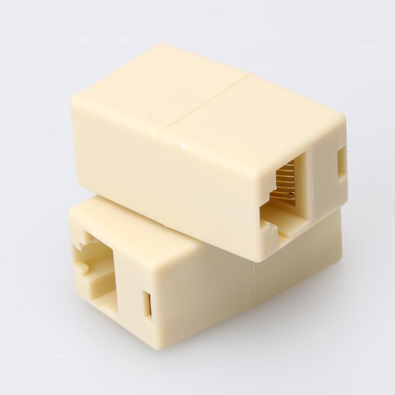 100Pcs Newtwork Ethernet Lan Cable Joiner Coupler Connector RJ45 CAT 5 5E