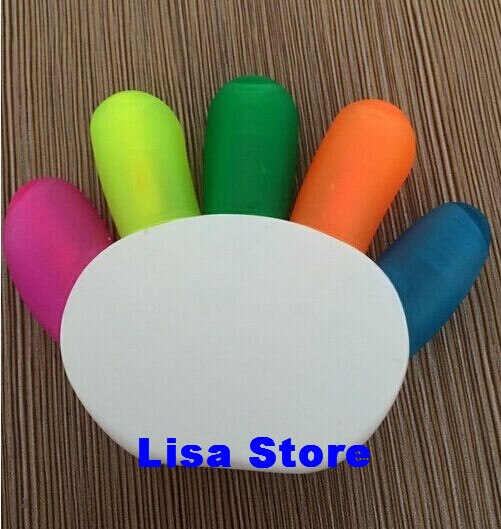Creatieve Hand Vinger Vorm Plastic Markeerstift Kawaii Vinger Star Marker Pennen Voor School Kids Student Briefpapier