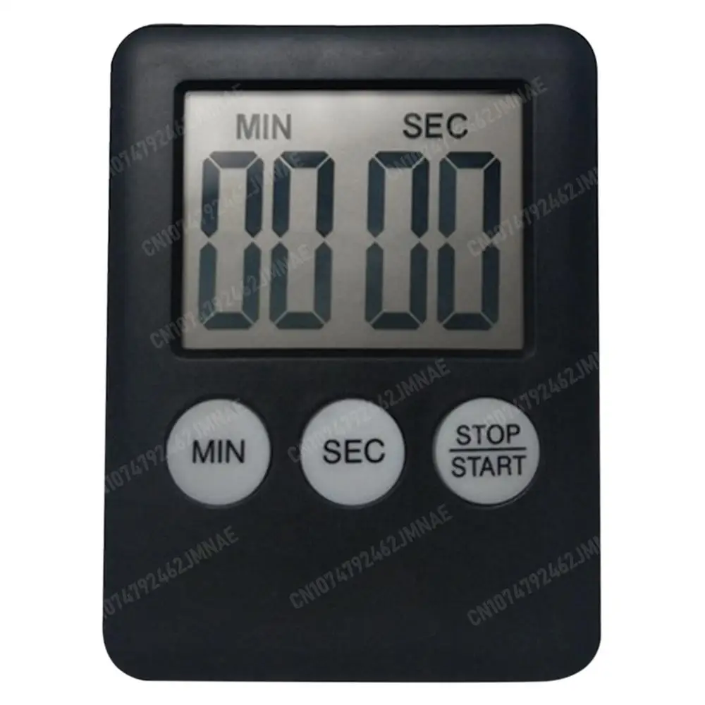 Digitale elektronische Timer Stoppuhr Multifunktions tragbare Stoppuhr LCD-Anzeige Mini für Sport übungen Backen Kochen