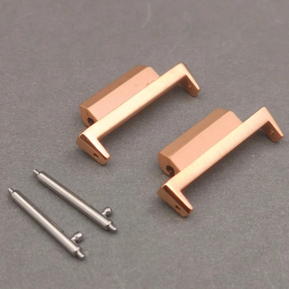 22mm Width Band Stainless Steel Adapter for Casioak GA2100 GA-2100 GAB2100 Refit Connector Accessories: Brass