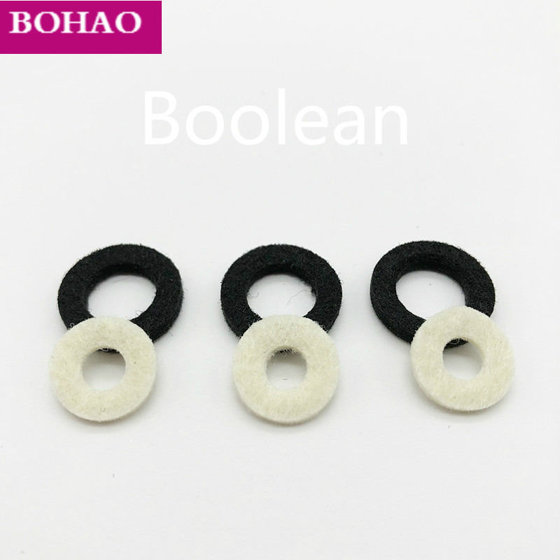 10 sets = 60pcs trumpet pads wool felt trumpet repair parts 3mm