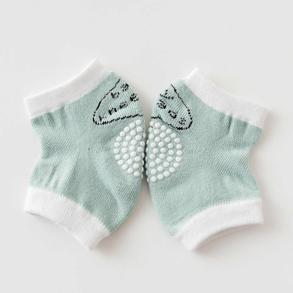 1 Paar Baby Knee Pad Kids Veiligheid Kruipen Elleboog Kussen Infant Peuters Baby Been Warmer Knieschijf Ondersteuning Kniebeschermer Baby: Style 2 Green