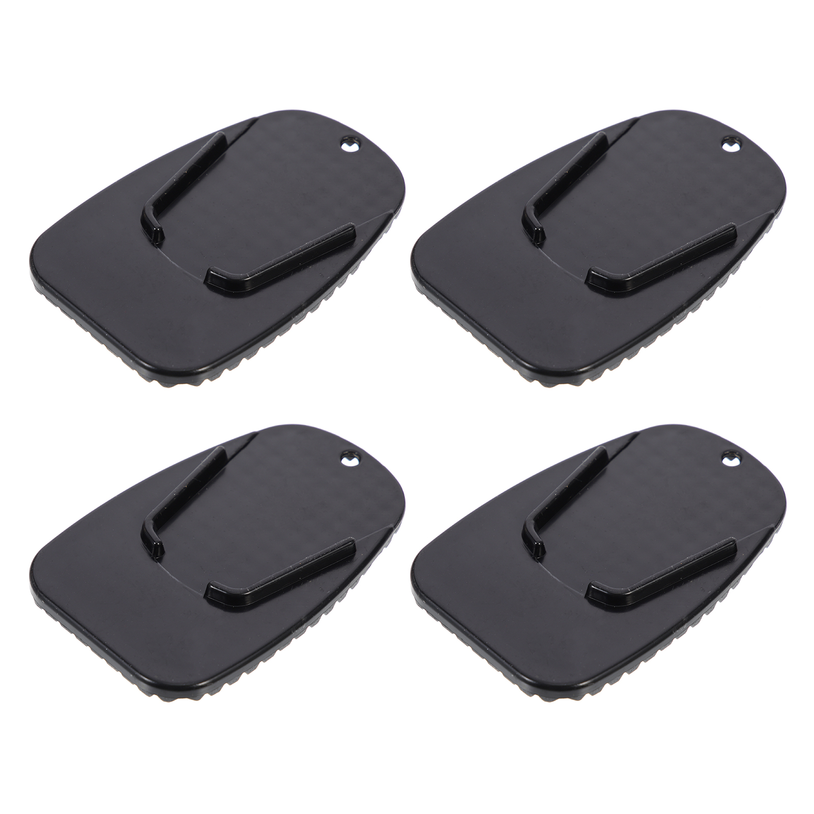 4-delige zijstandaard pad motorfiets standaard voetplaat motor ondersteuning kussen stabilisator beugel puck stand deel: Default Title